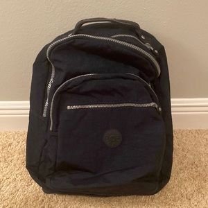 Kipling Seoul Large Backpack, Navy Blue